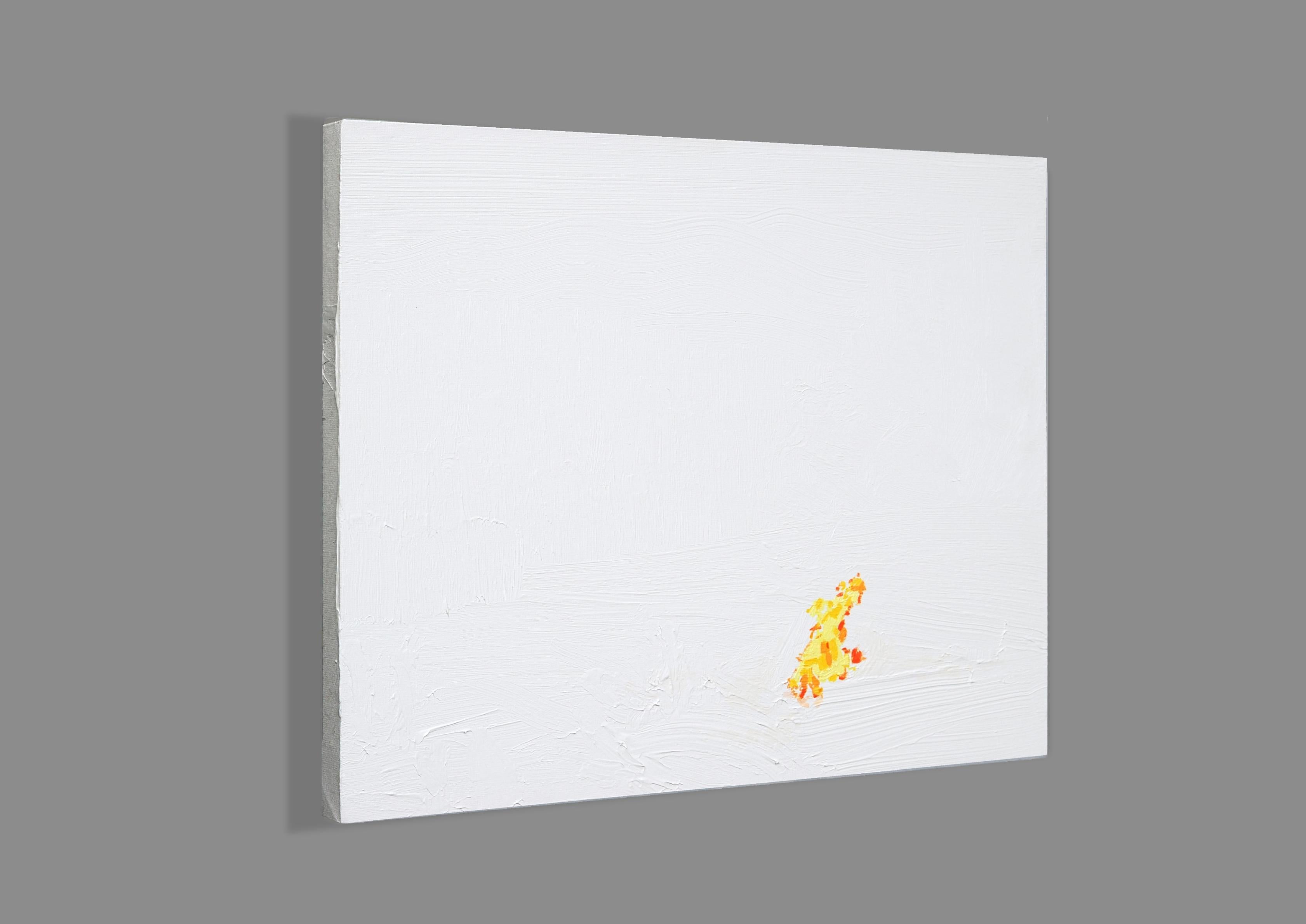 Lagerfeuer 28. Dezember 14:21 - Moderne Waldlandschaft Malerei (Zeitgenössisch), Painting, von Robert Motelski