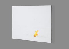 Campfire 28 December 14:21 - Modern Forest Landscape Painting