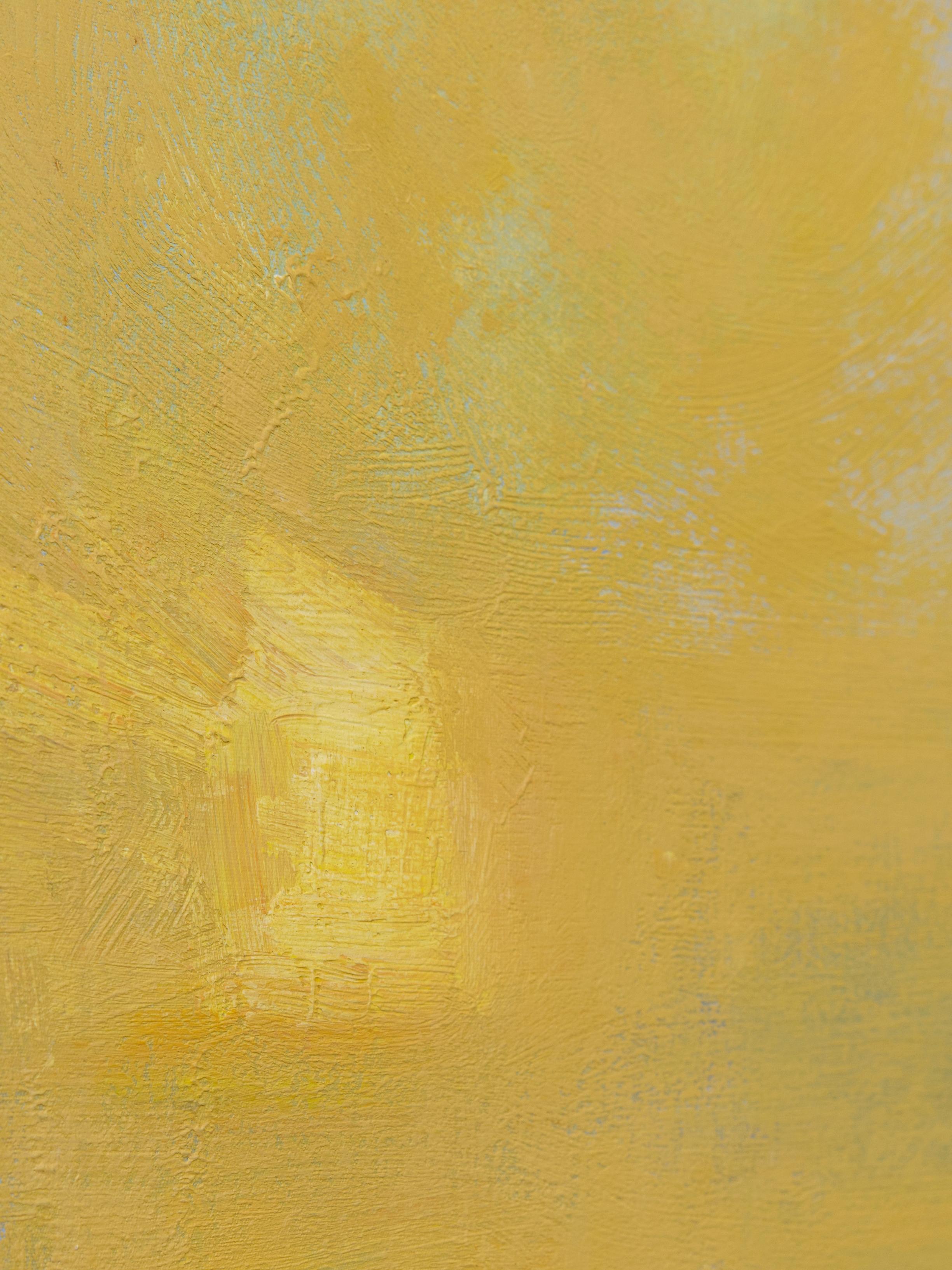 Jetty 16 August 19:54 - Modern and Expressionistic, Lake, Water View Painting For Sale 2