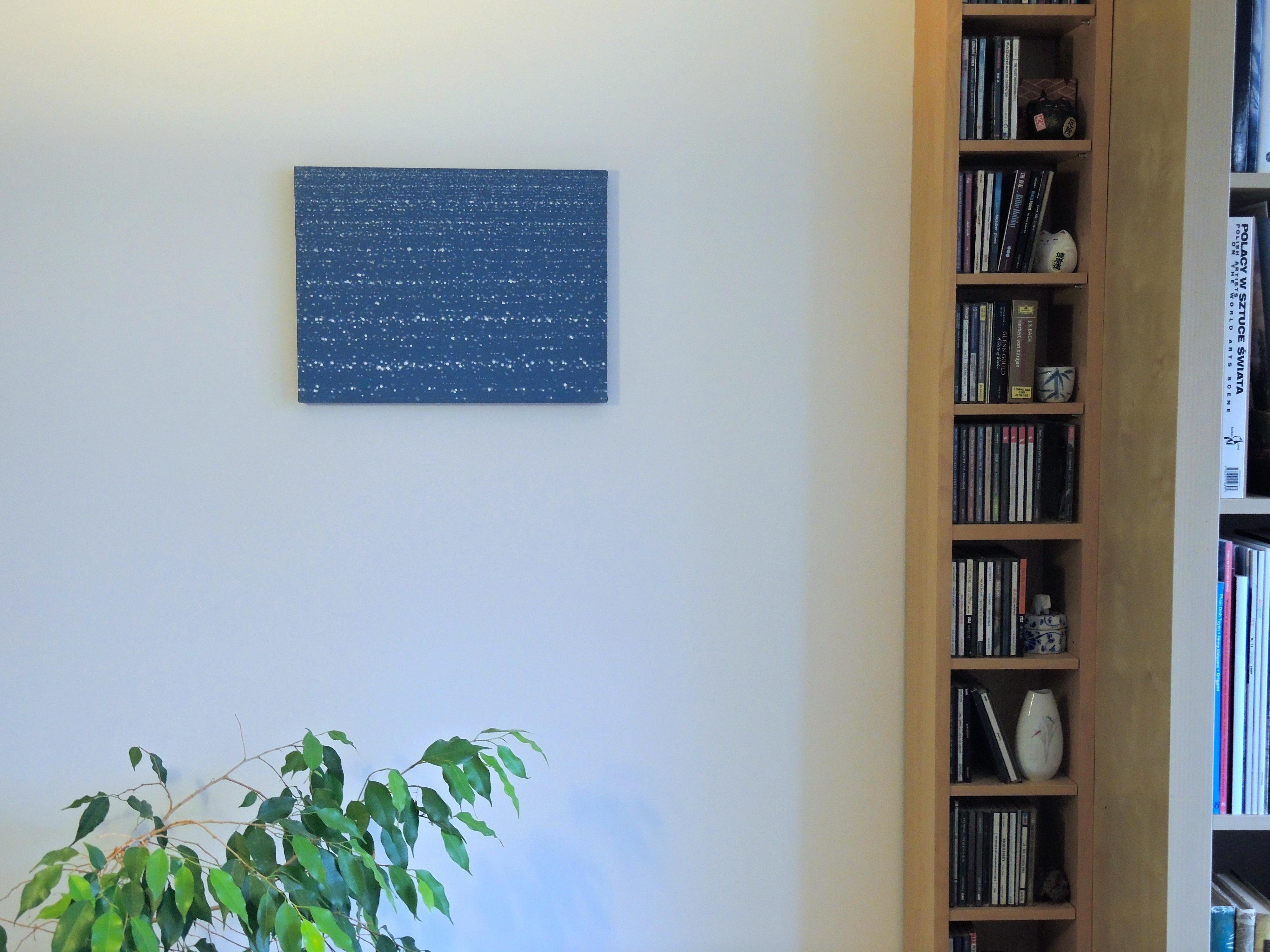 Light 09 mars 14:51 - Peinture contemporaine de paysage marin, minimaliste, mer, eau - Painting de Robert Motelski
