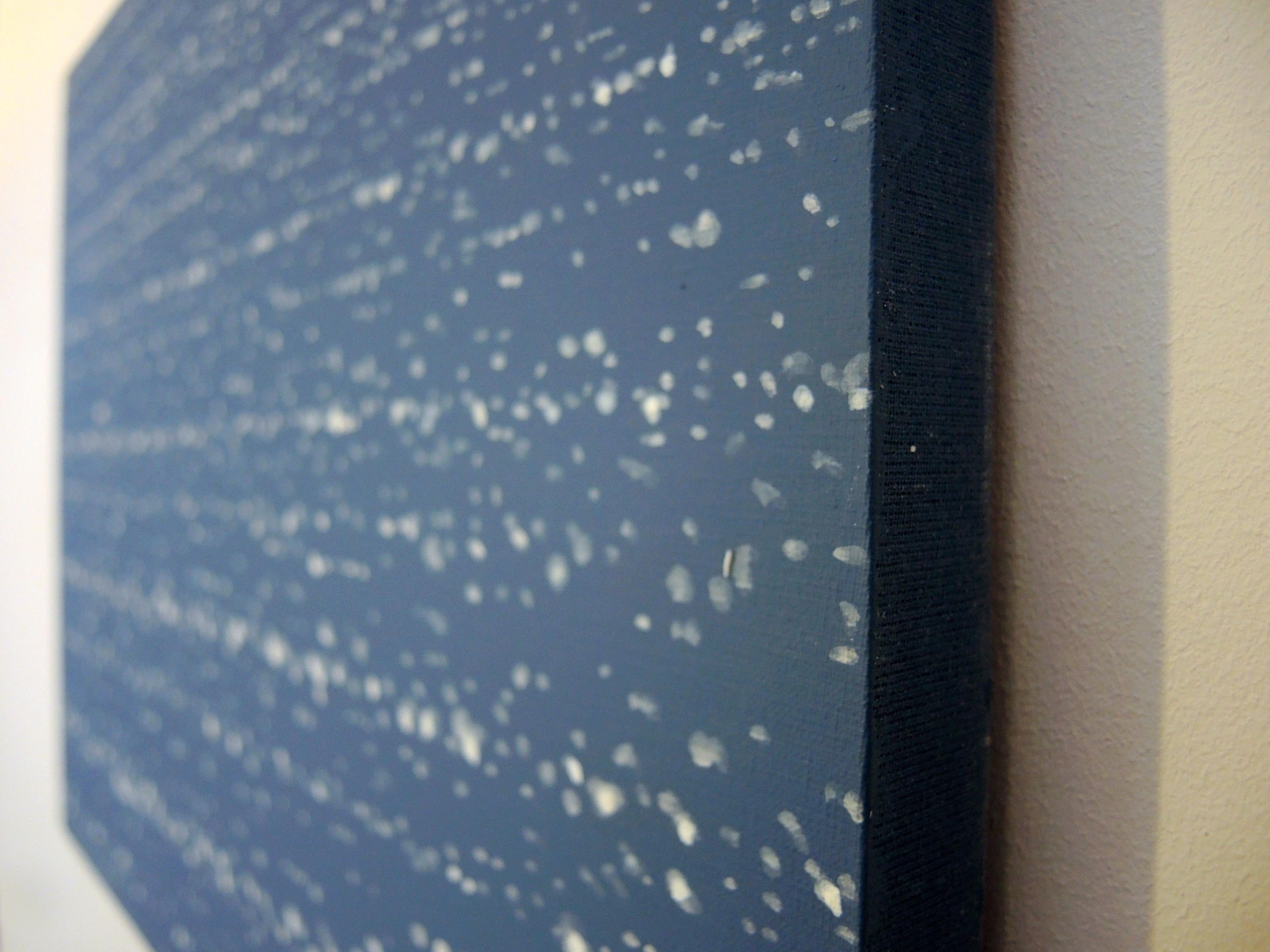 Light 09 mars 14:51 - Peinture contemporaine de paysage marin, minimaliste, mer, eau - Bleu Landscape Painting par Robert Motelski
