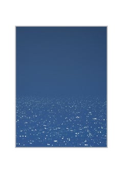 Light 17 July 14:12 -  Modern Minimalistic, Lake, Water View Painting