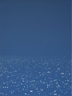 Light 17 July 14:12 -  Modern Minimalistic, Lake, Water View Painting