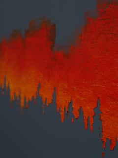 Light 18 December 15:44 - Contemporary Expressive Forest Landscape Painting