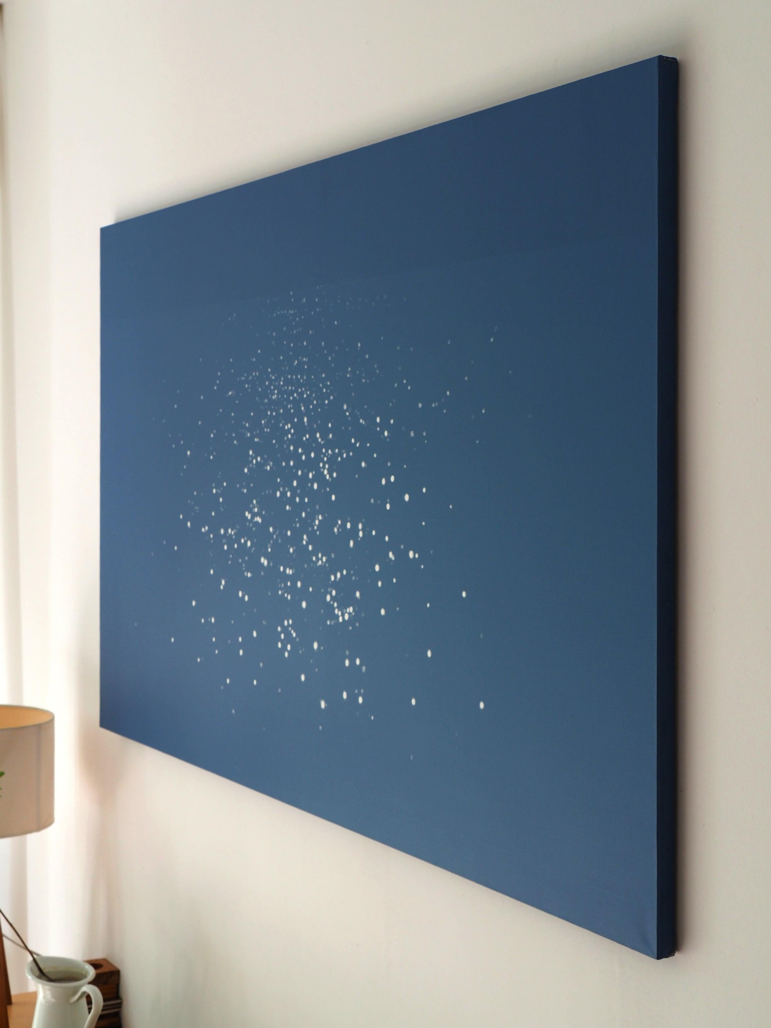 Light 21 octubre 11:02  -   Pintura minimalista moderna de paisaje, vista al mar - Painting Contemporáneo de Robert Motelski