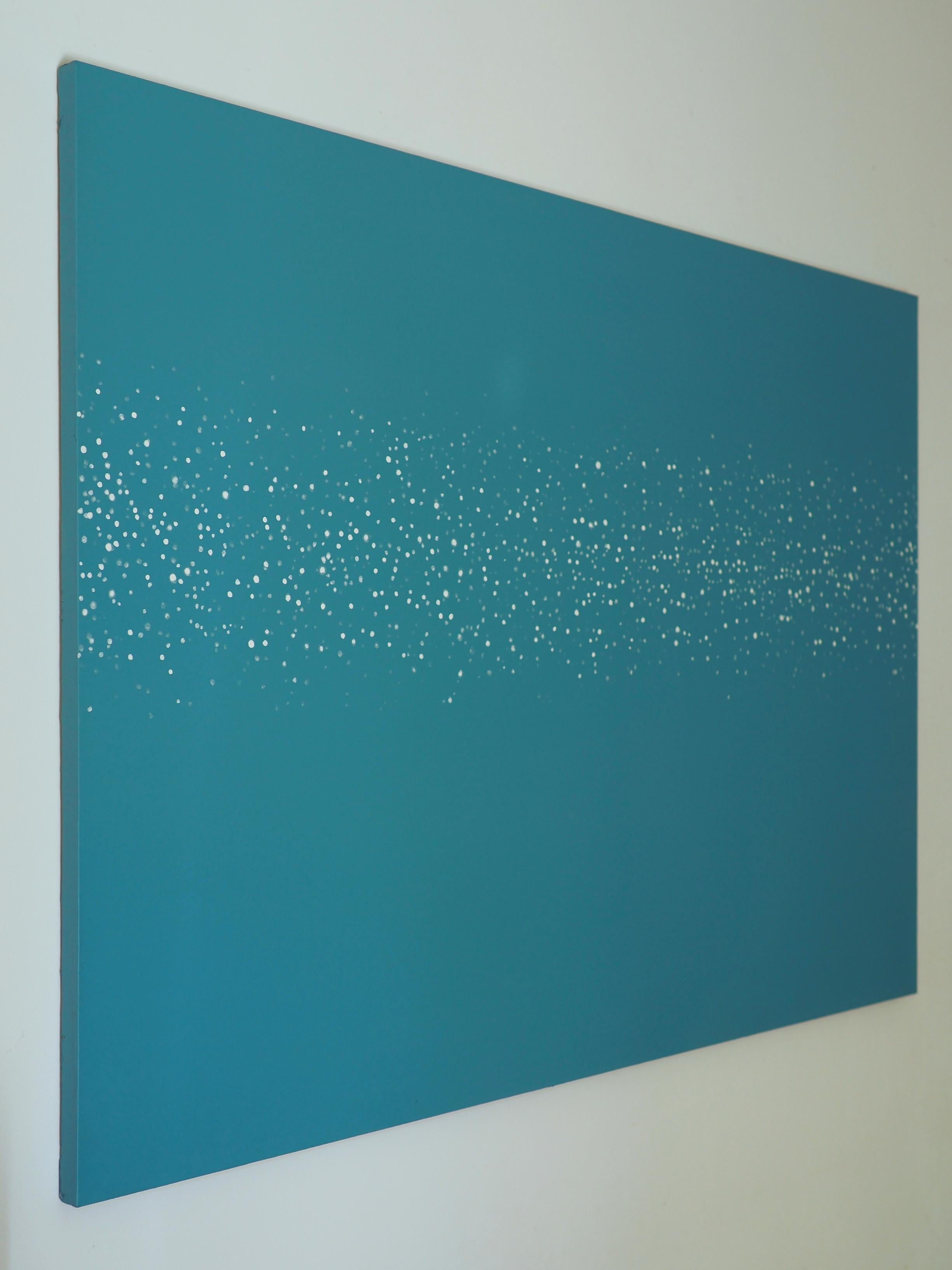 Light 21 October 11:59 - Modern, Minimalistic, Abstract Sea Landscape Painting For Sale 3