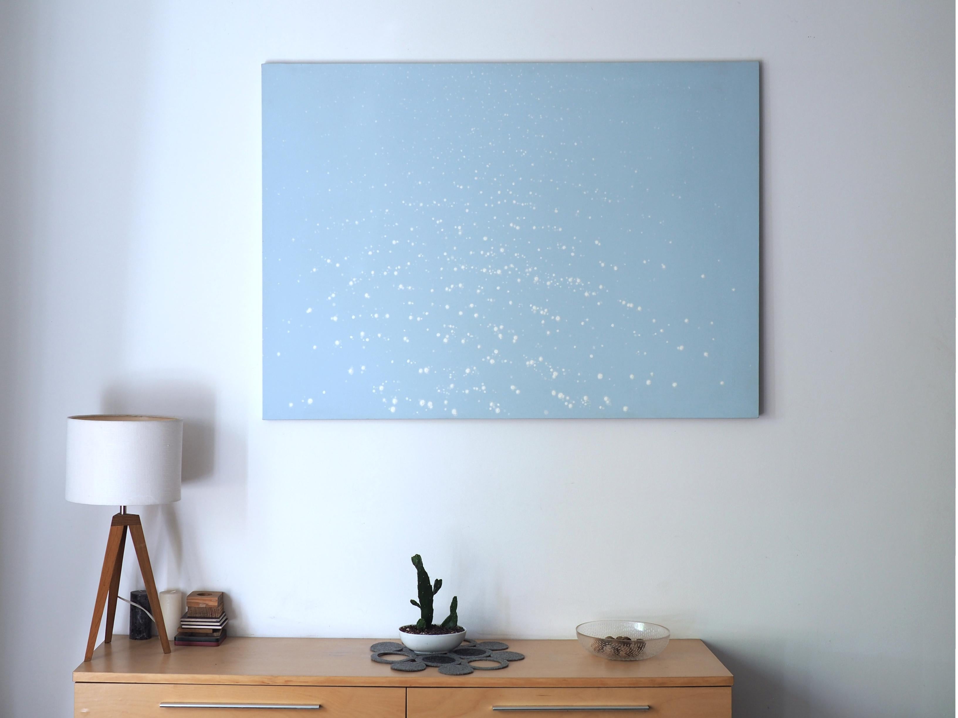 Light 24 April 12:07 - Modern, Minimalistic and Abstract Sea Landscape Painting For Sale 1