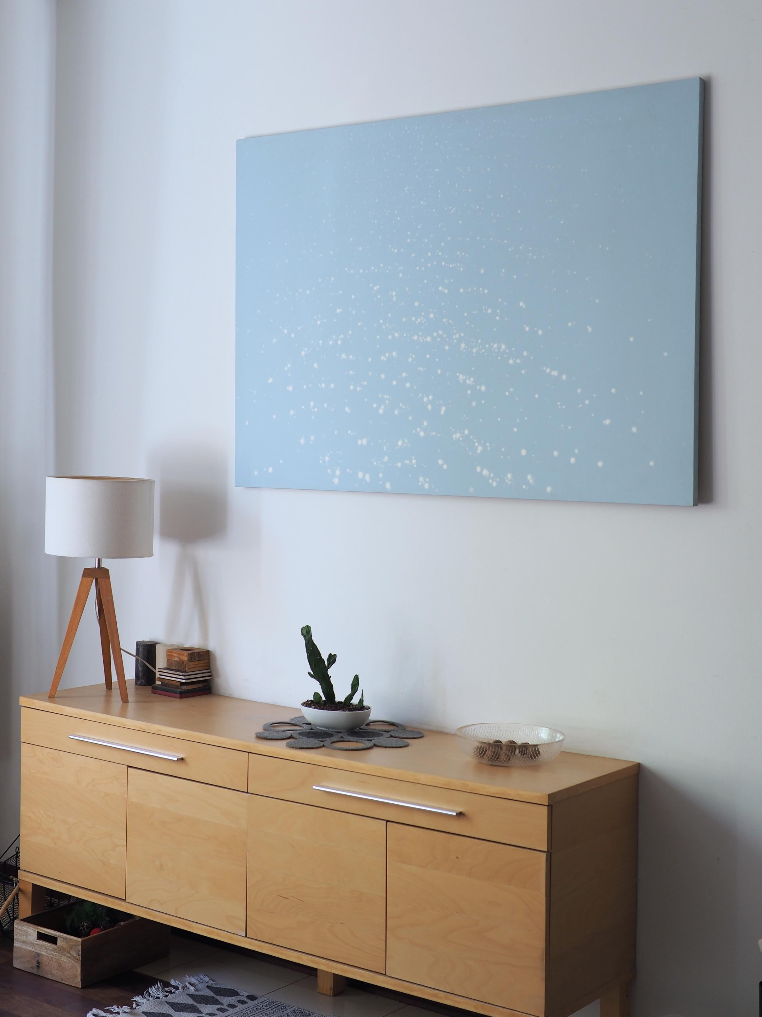 Light 24 April 12:07 - Modern, Minimalistic and Abstract Sea Landscape Painting For Sale 2