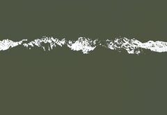Mountains 12 April 09:54 -  Modern Nature Landscape Oil Painting
