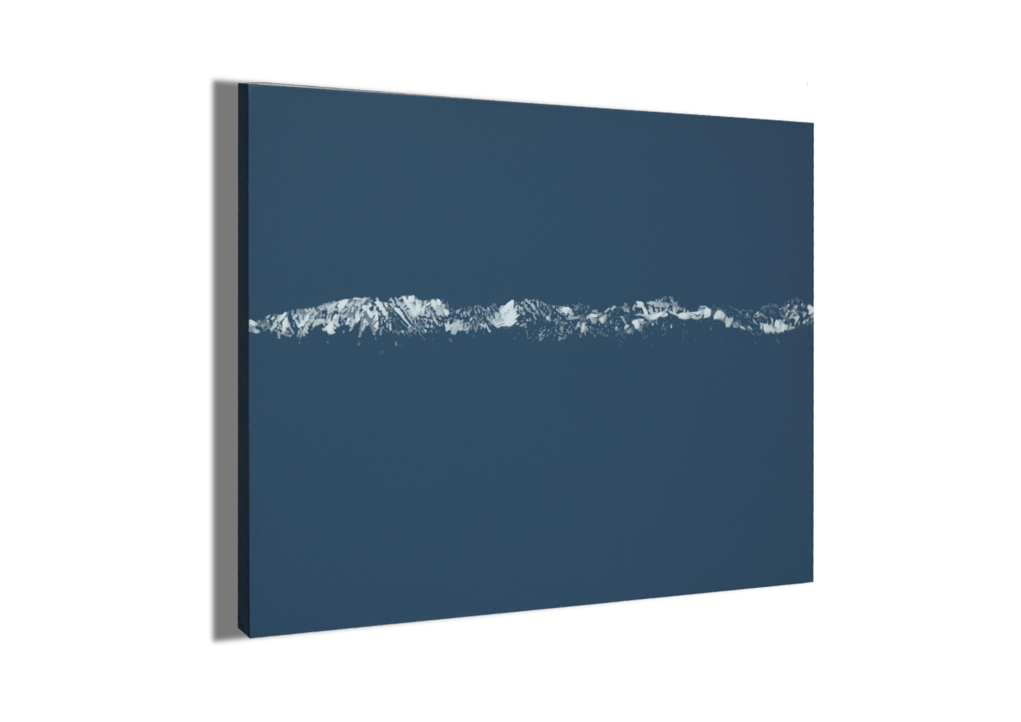 Berge 18. März 10:09 - Moderne Landschaftsmalerei – Painting von Robert Motelski