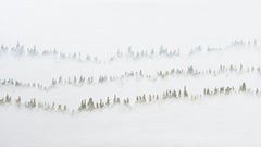 22 Januar 12:31 - Modernes minimalistisches expressionistisches Landschaftsgemälde mit Bergen