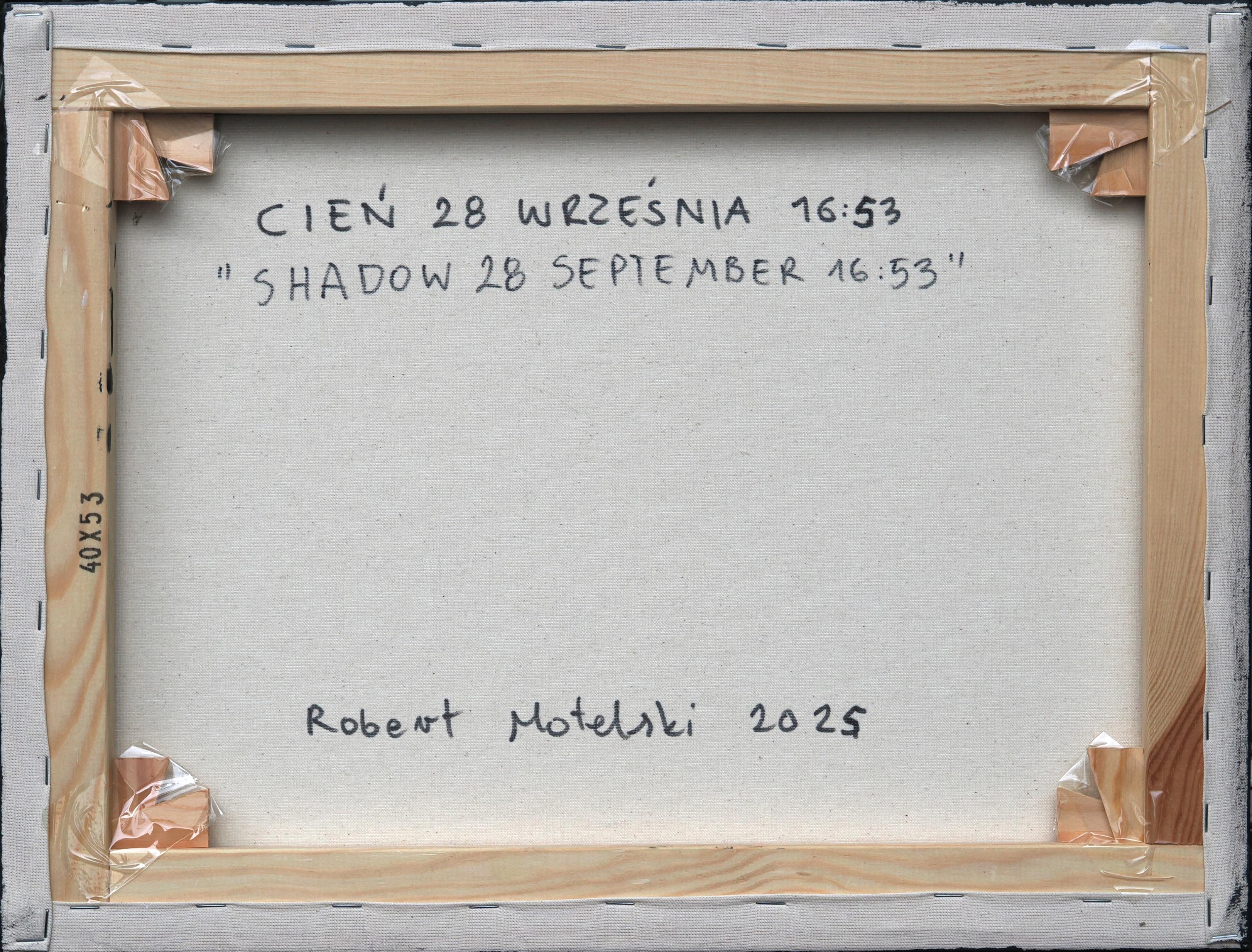 Shadow 28 September 16:53 -  Modern Minimalistic, Lake, Water View Painting im Angebot 4