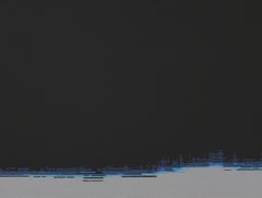 Shadow 28 September 16:53 -  Modern Minimalistic, Lake, Water View Painting