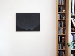 Stars 17 September 22:11 -  Modern Night Sky, Atmospheric Landscape Painting