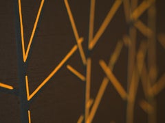 Trees 5 November 10:52, Contemporary Landscape Painting, Minimalistic Forest