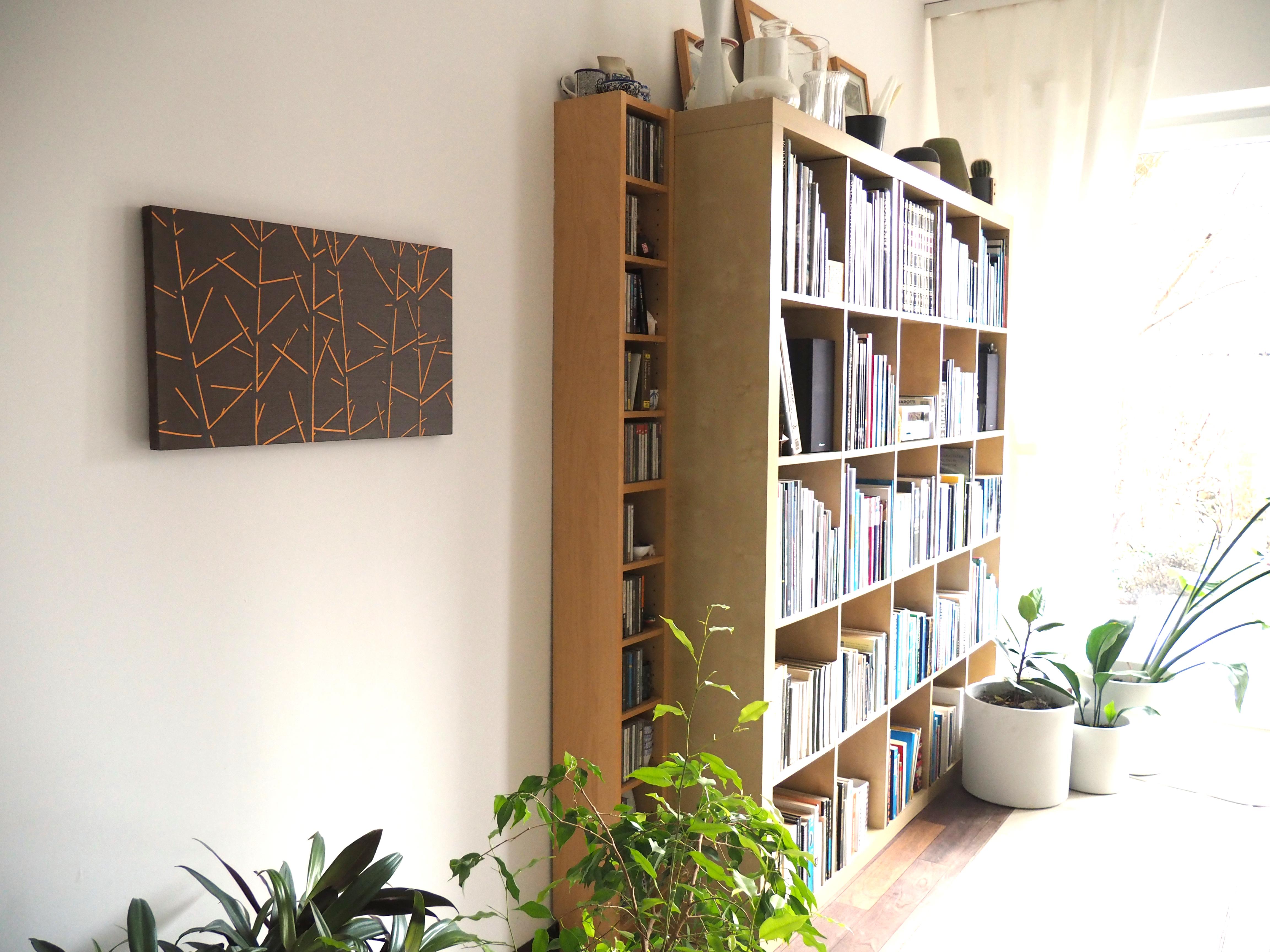 Bäume 5 November 10:52, Zeitgenössische Landschaftsmalerei, Minimalistischer Wald im Angebot 2