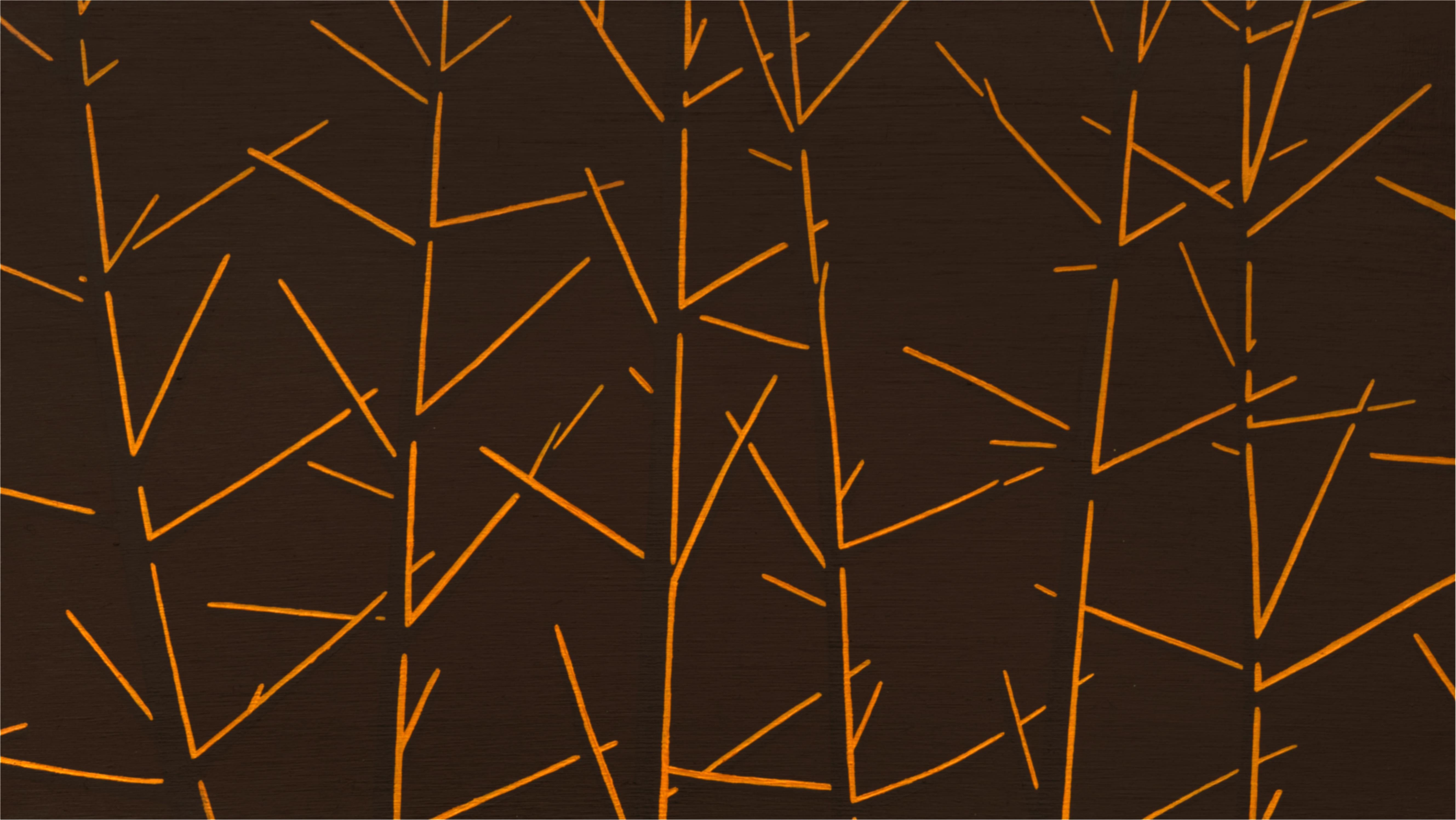 Árboles 5 noviembre 10:52, Pintura Paisaje Contemporáneo, Bosque Minimalista