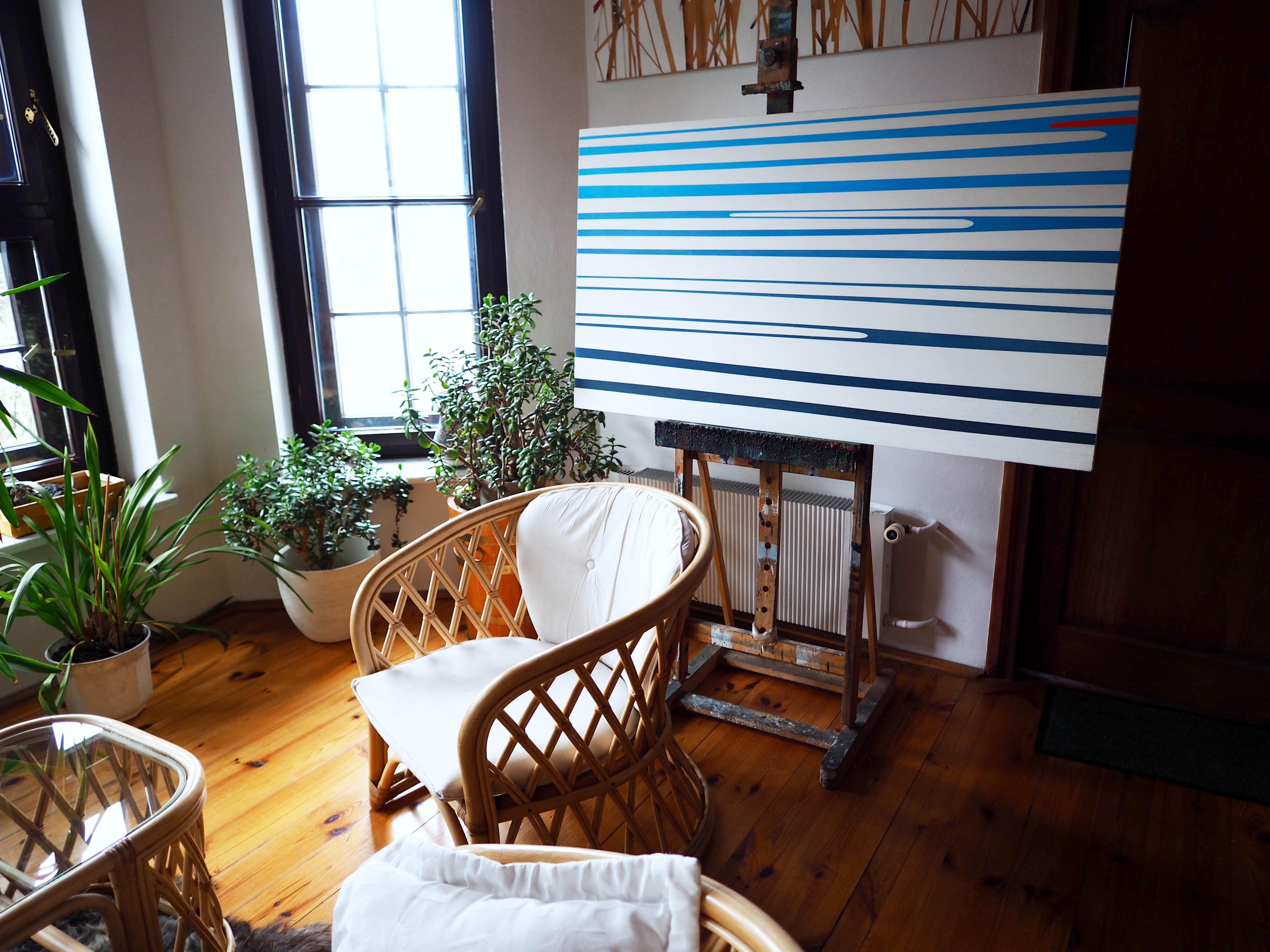 Robert Motelski's paintings are exceptional visions of nature, visions of space which surrounds us. They tell about being, fate and passing. They depend on the season of year, the time of day, the temperature of air, the intensity of light. They