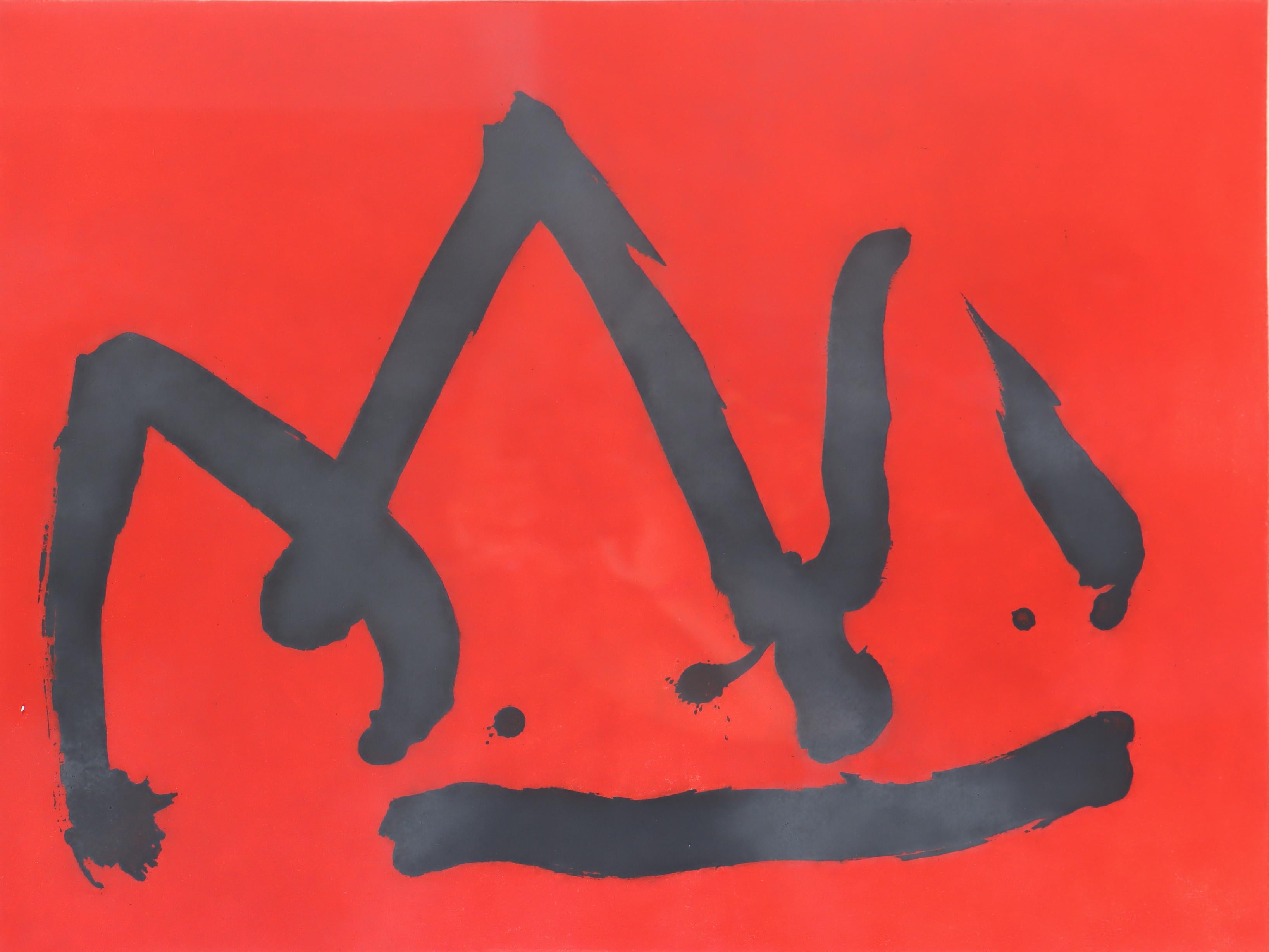 American Robert Motherwell '1915-1991' Amer, Etching & Aquatint For Sale