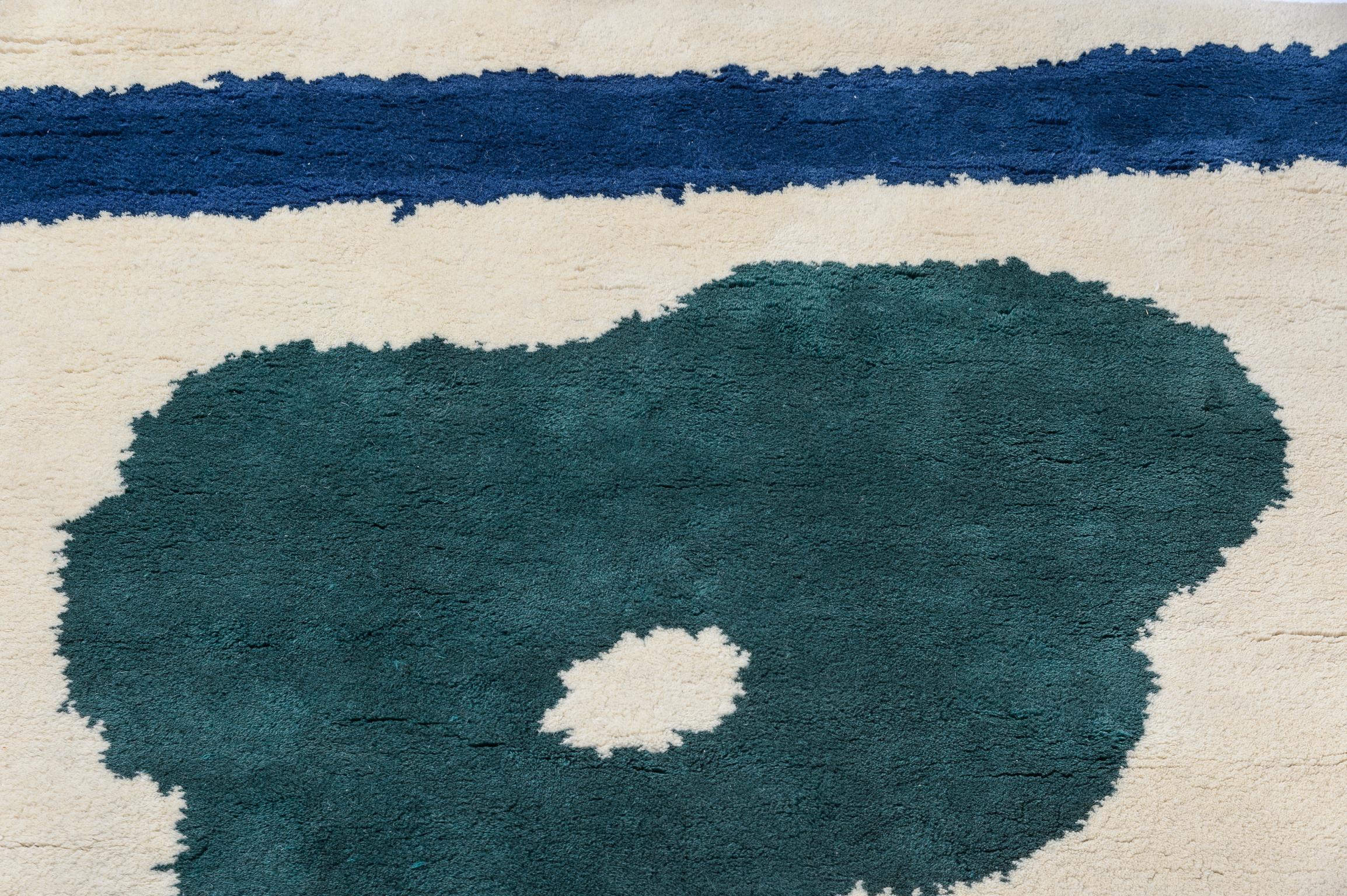 Wandteppich „Blau und Grün“ von Robert Motherwell im Zustand „Gut“ im Angebot in West Palm Beach, FL