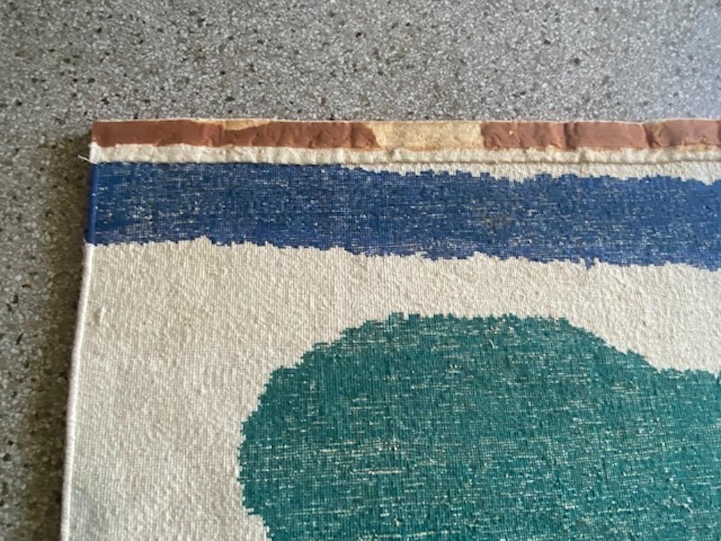 Wandteppich „Blau und Grün“ von Robert Motherwell im Angebot 1