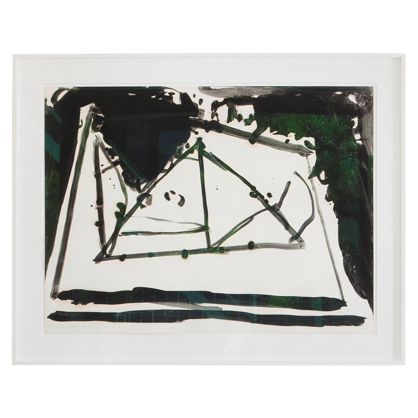 Robert Motherwell, Drunk with Turpentine No. 21 For Sale