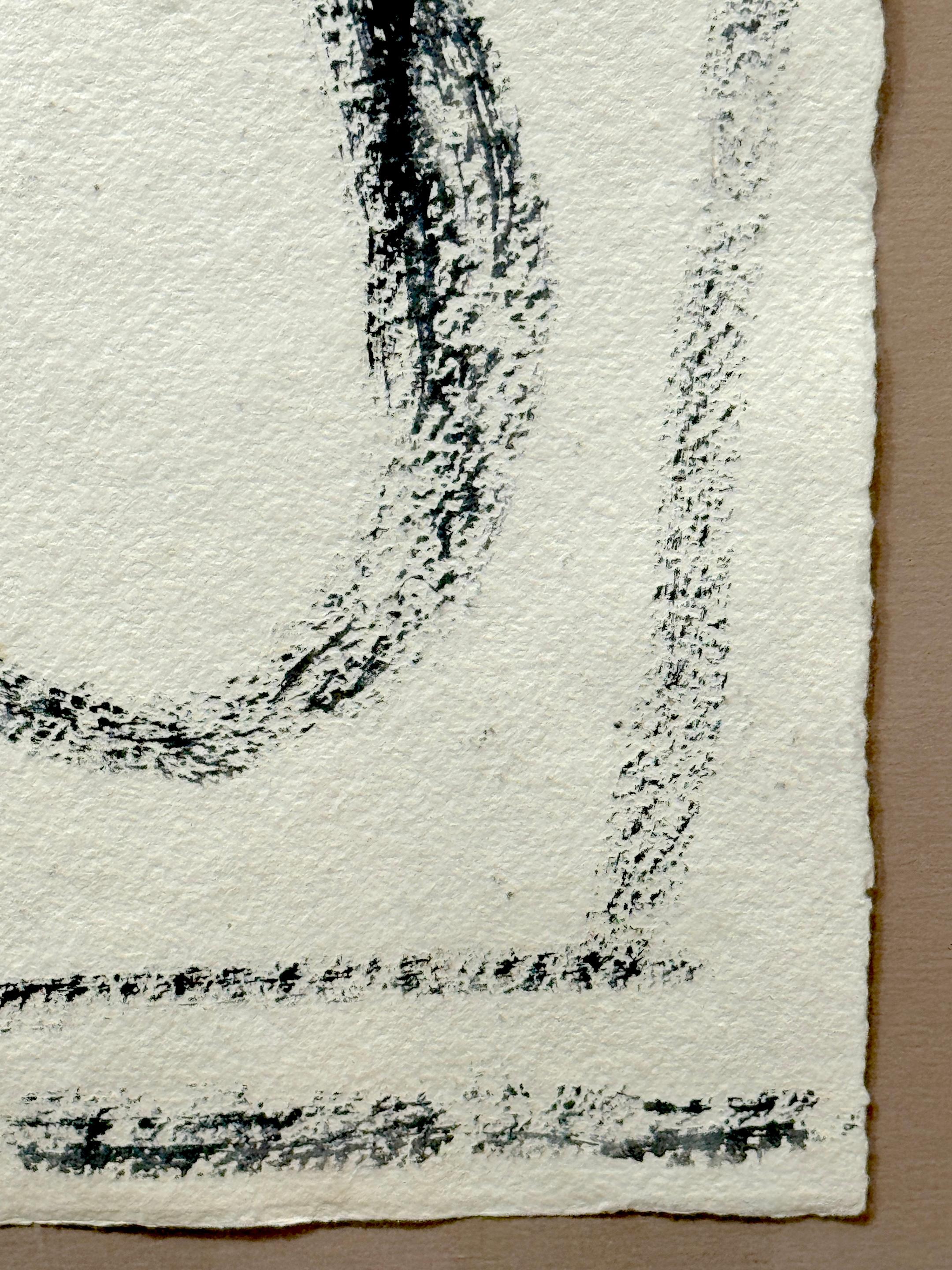 Robert Motherwell Tinte auf Papier, 1976 im Angebot 5