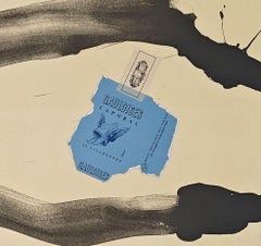 "Fiesta de cumpleaños / Robert Motherwell / 24 de enero. 1975" Robert Motherwell, AbEx