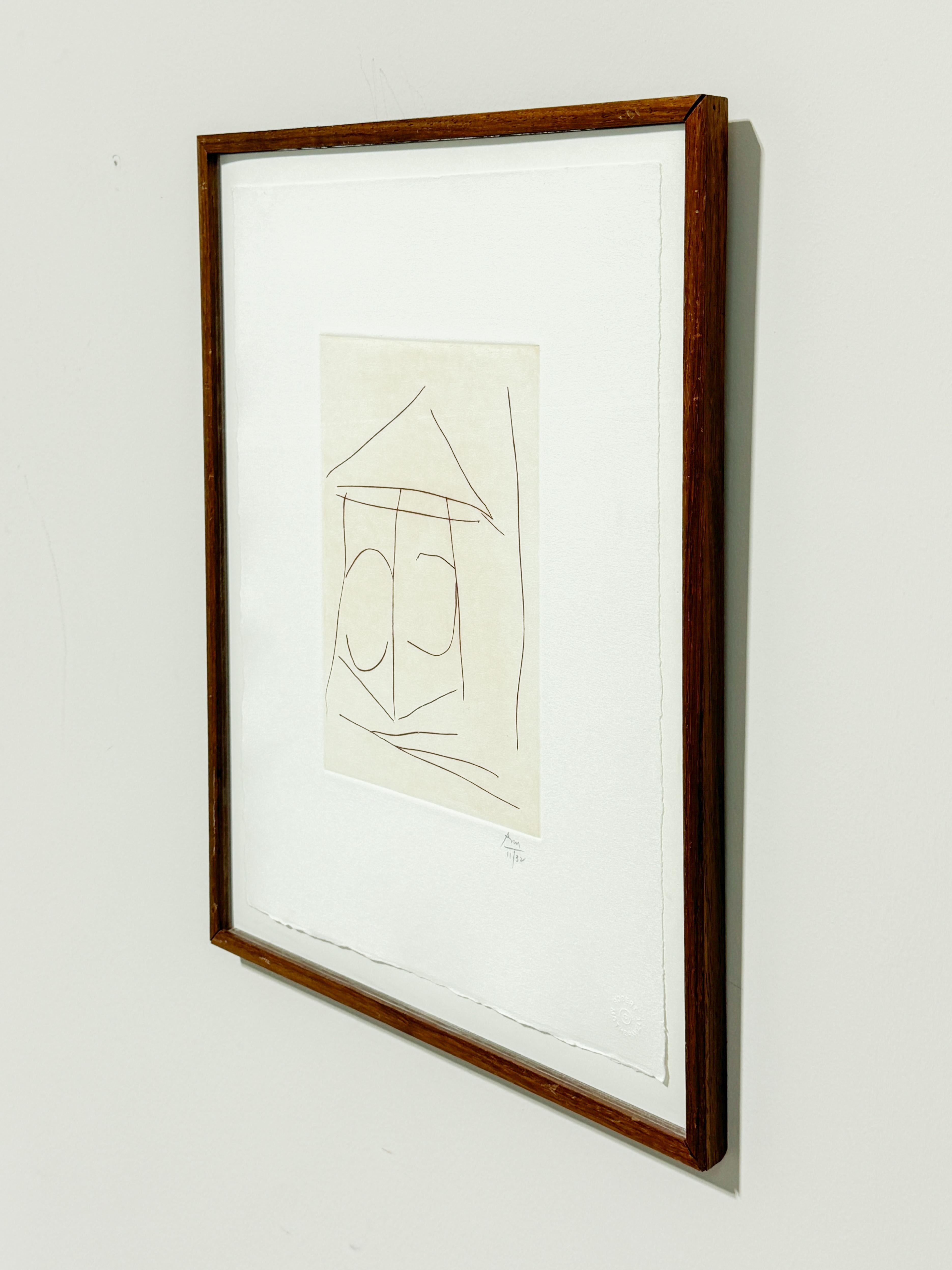 Robert Motherwell 'Mulligan's Tower' Radierung, 1983 im Angebot 1