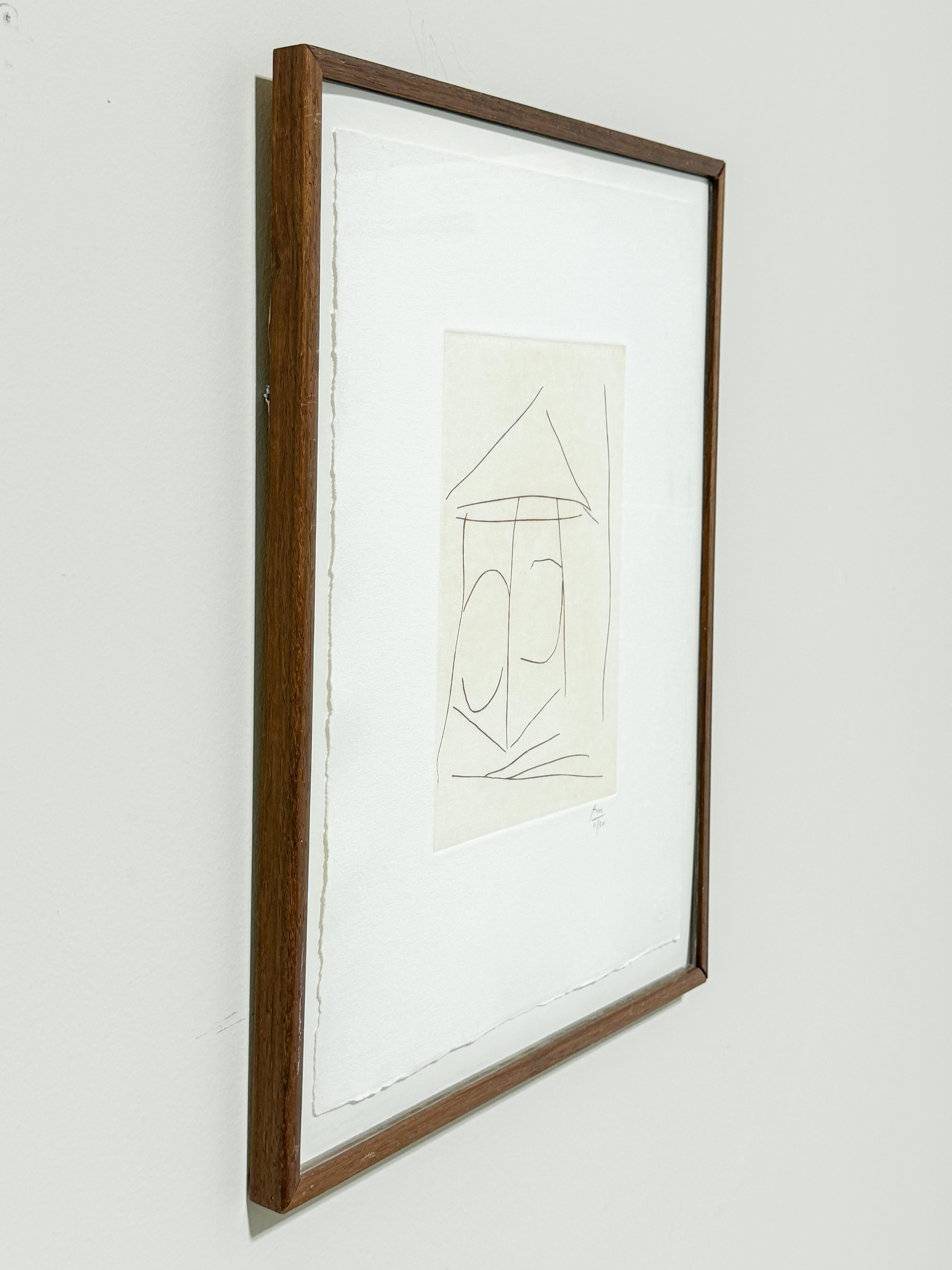 Robert Motherwell 'Mulligan's Tower' Radierung, 1983 im Angebot 2
