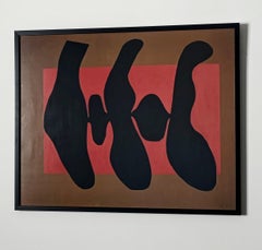 Robert Motherwell (Oil on Canvas, The Dance II, 1952), Poster/ Print, MOMA NY