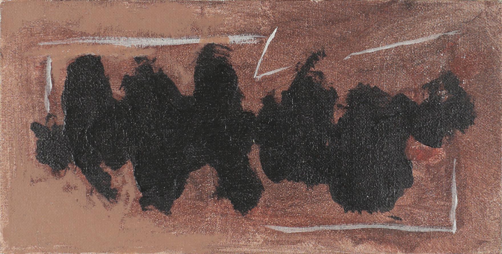 Abstract Painting Robert Motherwell - Esquisse d'élégie