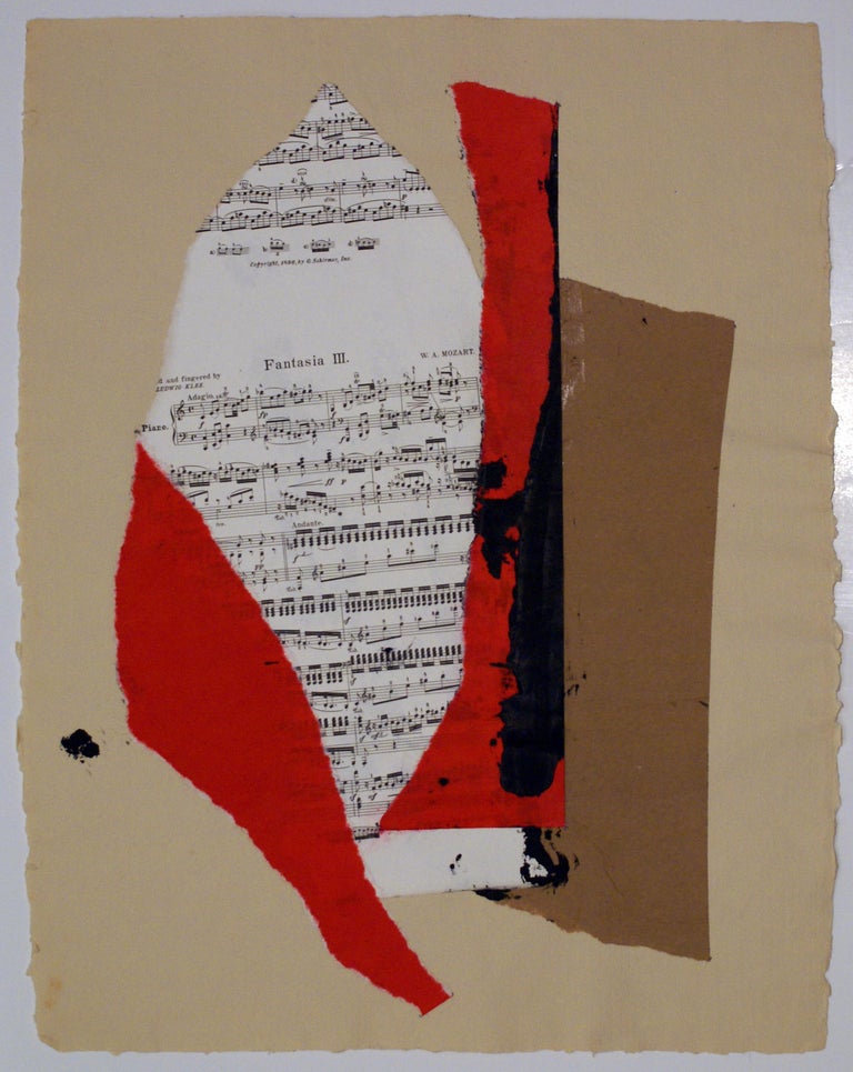 Robert Motherwell Abstract Painting - Fantasia III