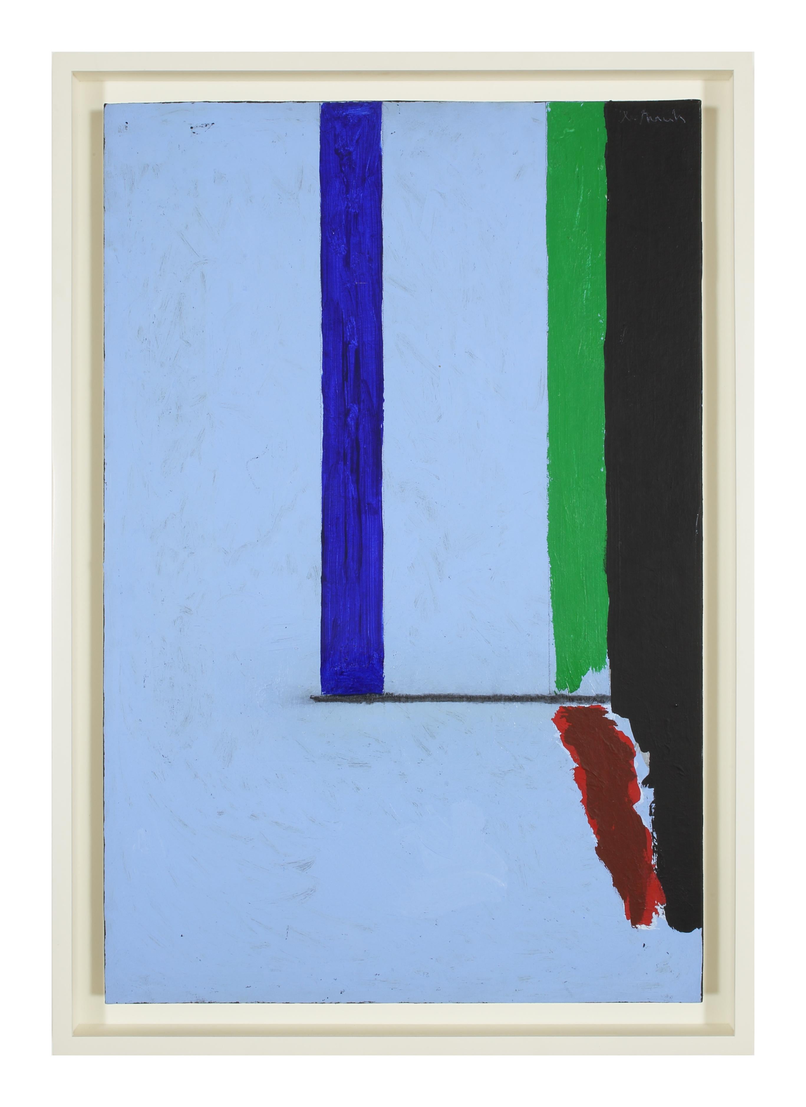 Open #125: Jeannie - Abstract Expressionist Painting by Robert Motherwell