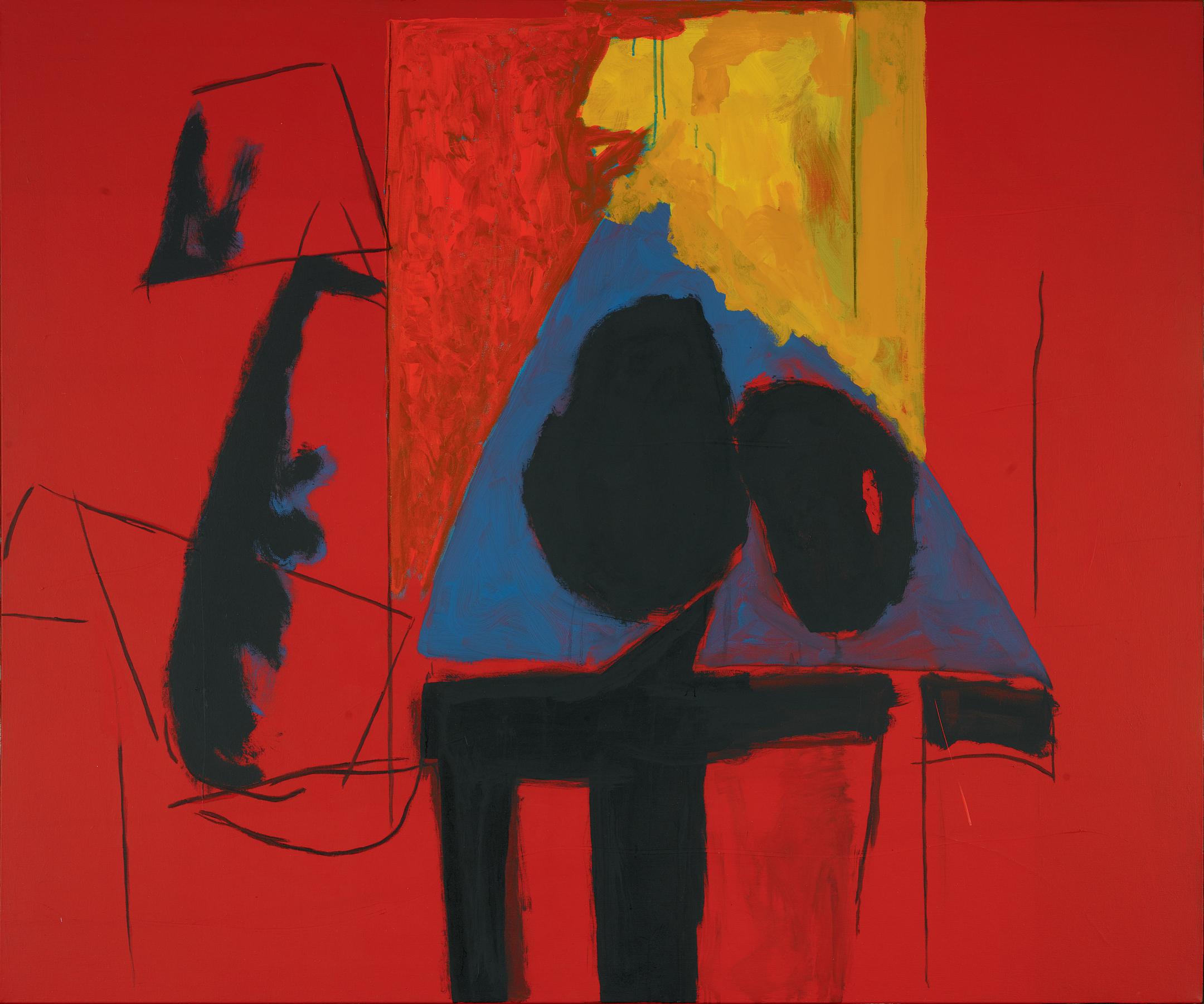 Robert Motherwell Abstract Painting - The Studio