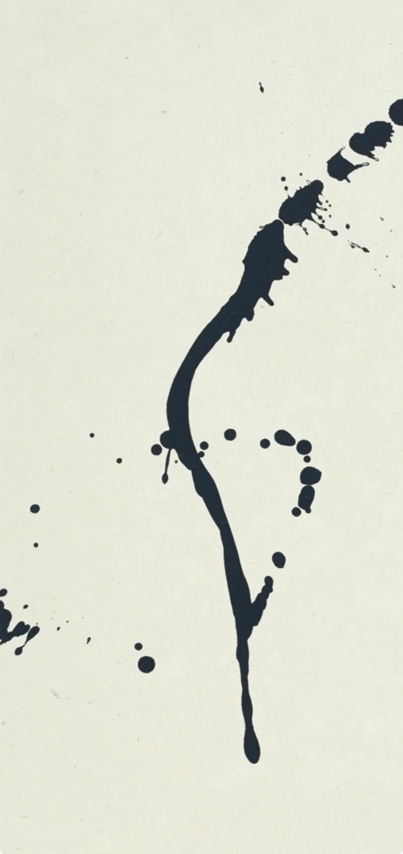 Un lancio di dadi (Belknap 354-380; Engberg/Banach 415-441), Tre poesie - Print Espressionismo astratto di Robert Motherwell