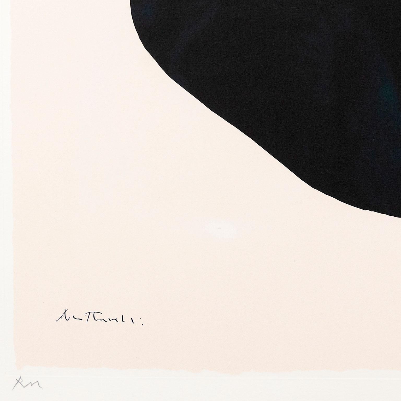 Africa Suite #10 - Abstract Expressionist Print by Robert Motherwell