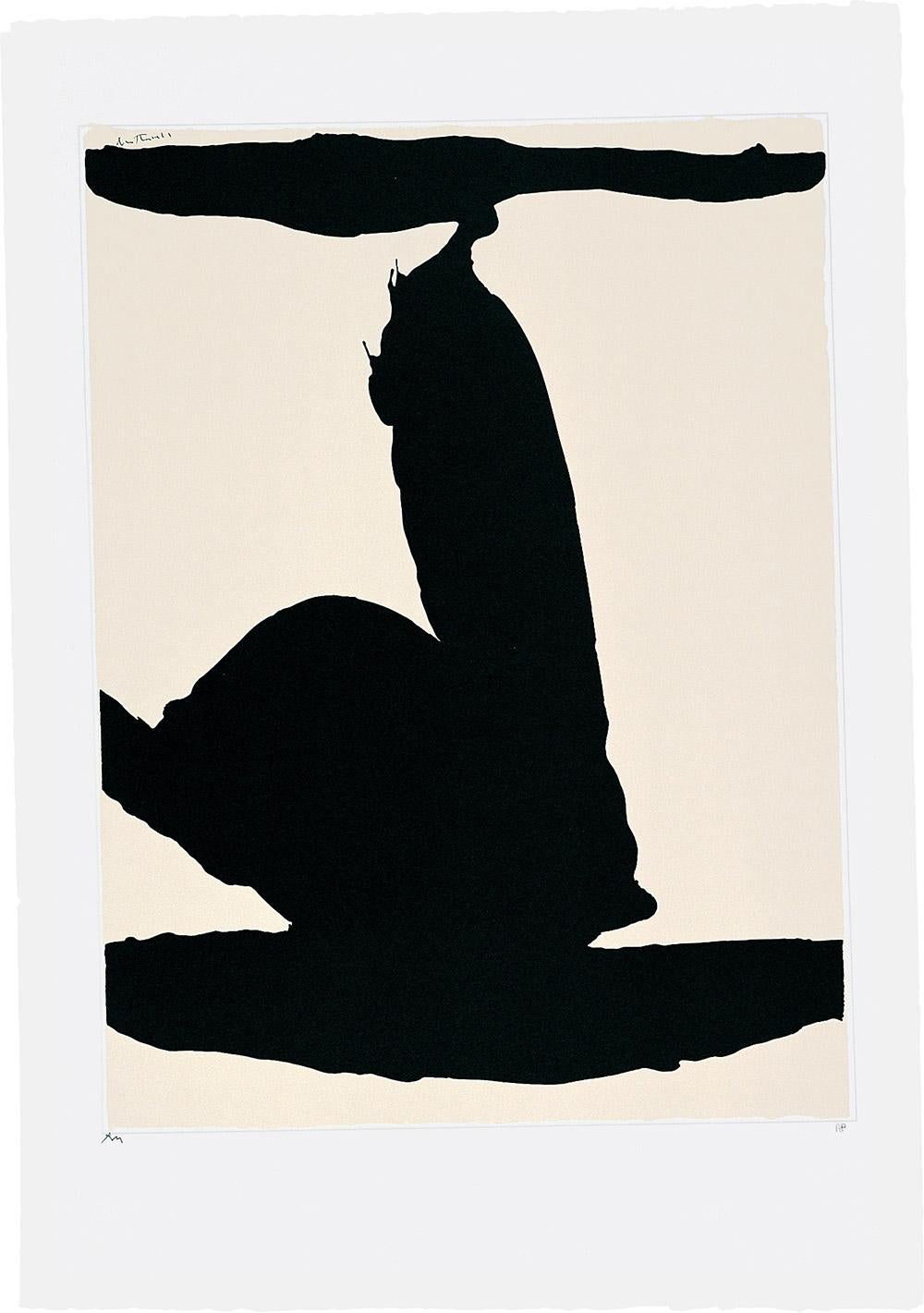 Robert Motherwell Abstract Print - Africa Suite: Africa 1