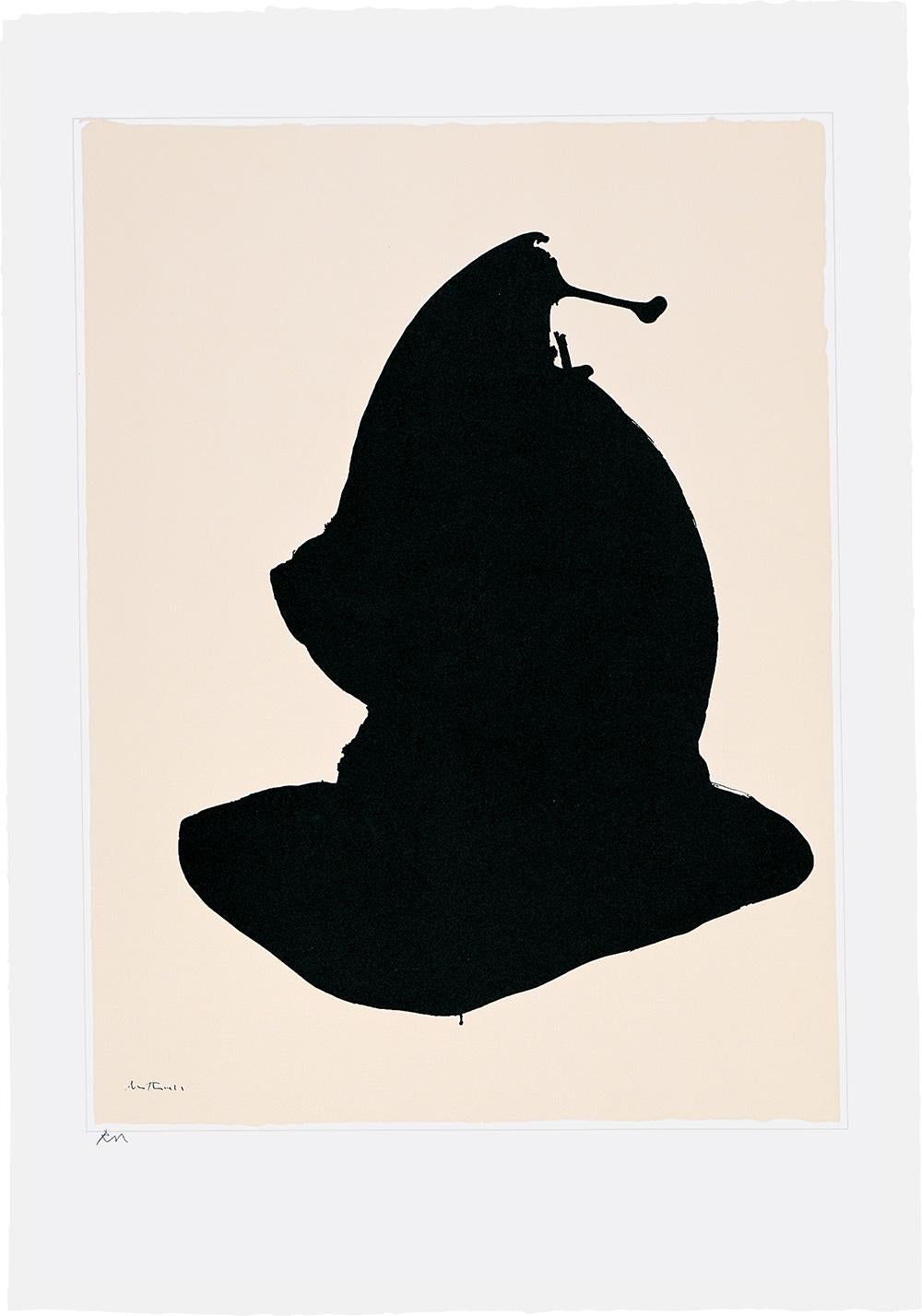 Robert Motherwell Abstract Print - Africa Suite: Africa 10