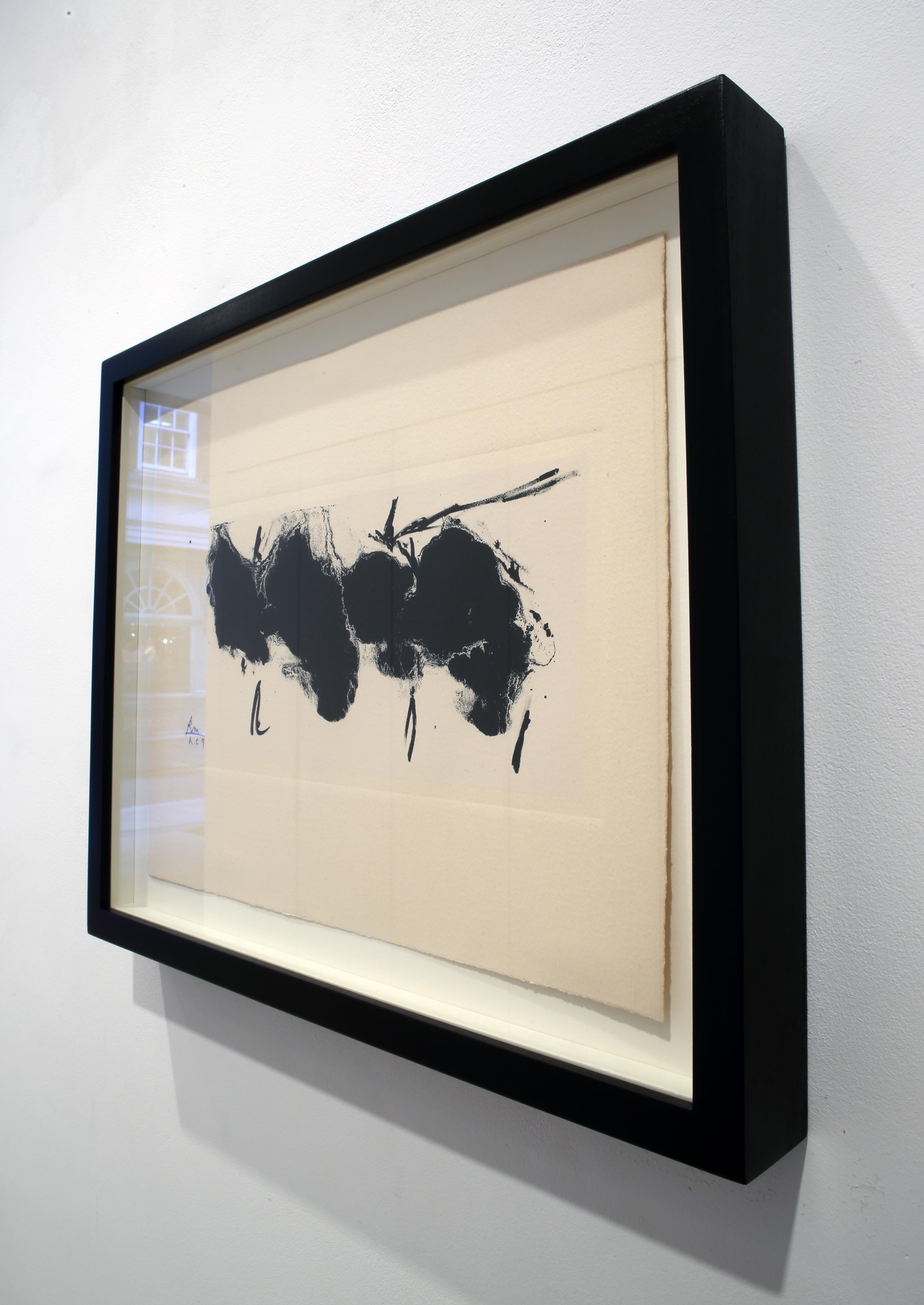 Altamira Elegy - White Print by Robert Motherwell