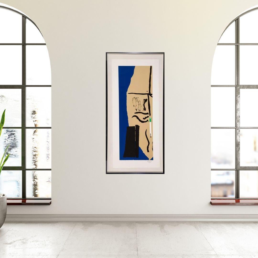 « Américain - La France Variation VIII » - Print de Robert Motherwell