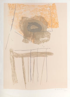 Chair, Lithograph by Robert Motherwell 1972