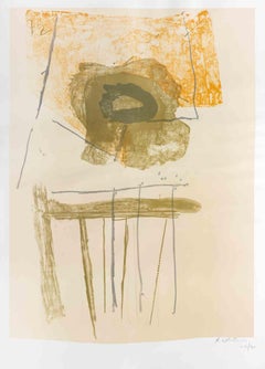 Sedia - Litografia di Robert Motherwell - 1972