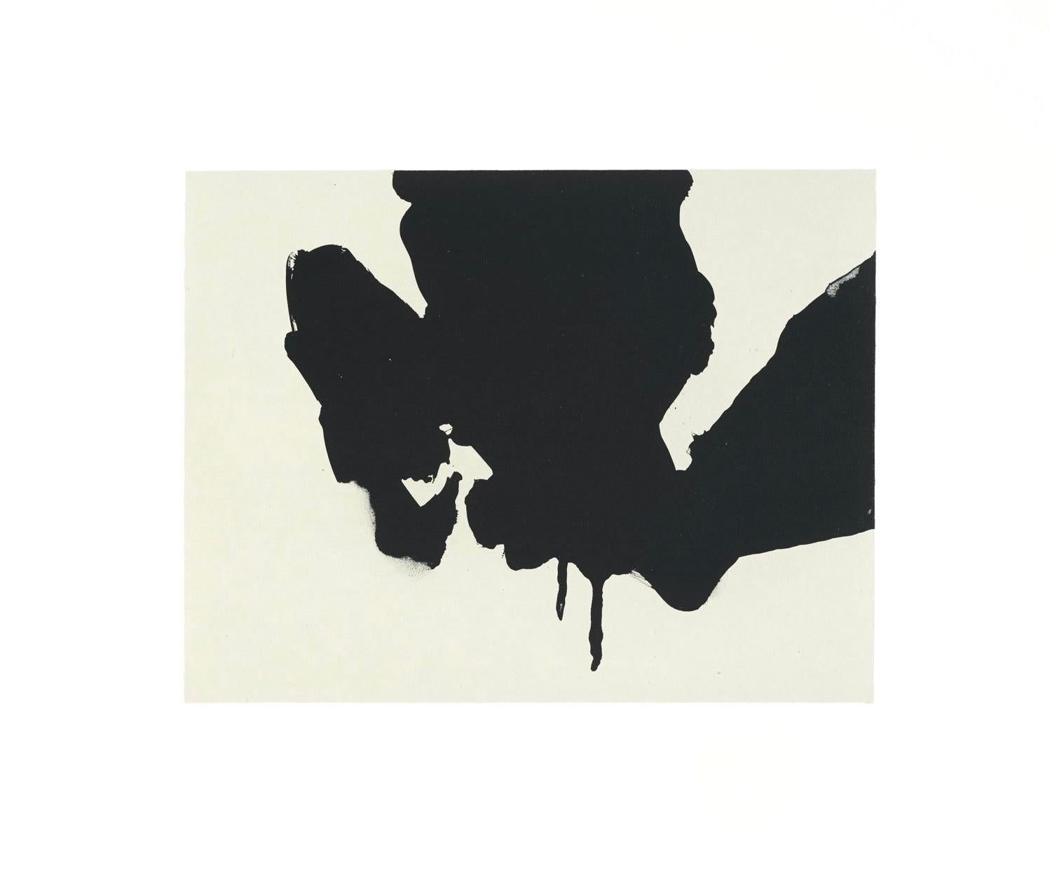 Composizione (Belknap 354-380; Engberg/Banach 415-441), Tre poesie - Landscape Print Nero di Robert Motherwell
