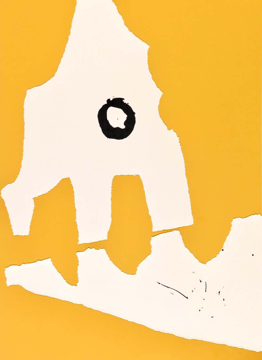 Robert Motherwell, Untitled, from Ten Works by Ten Painters, 1964