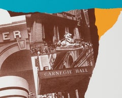 Cultural Institutions, Abstract Expressionist Lithograph by Robert Motherwell