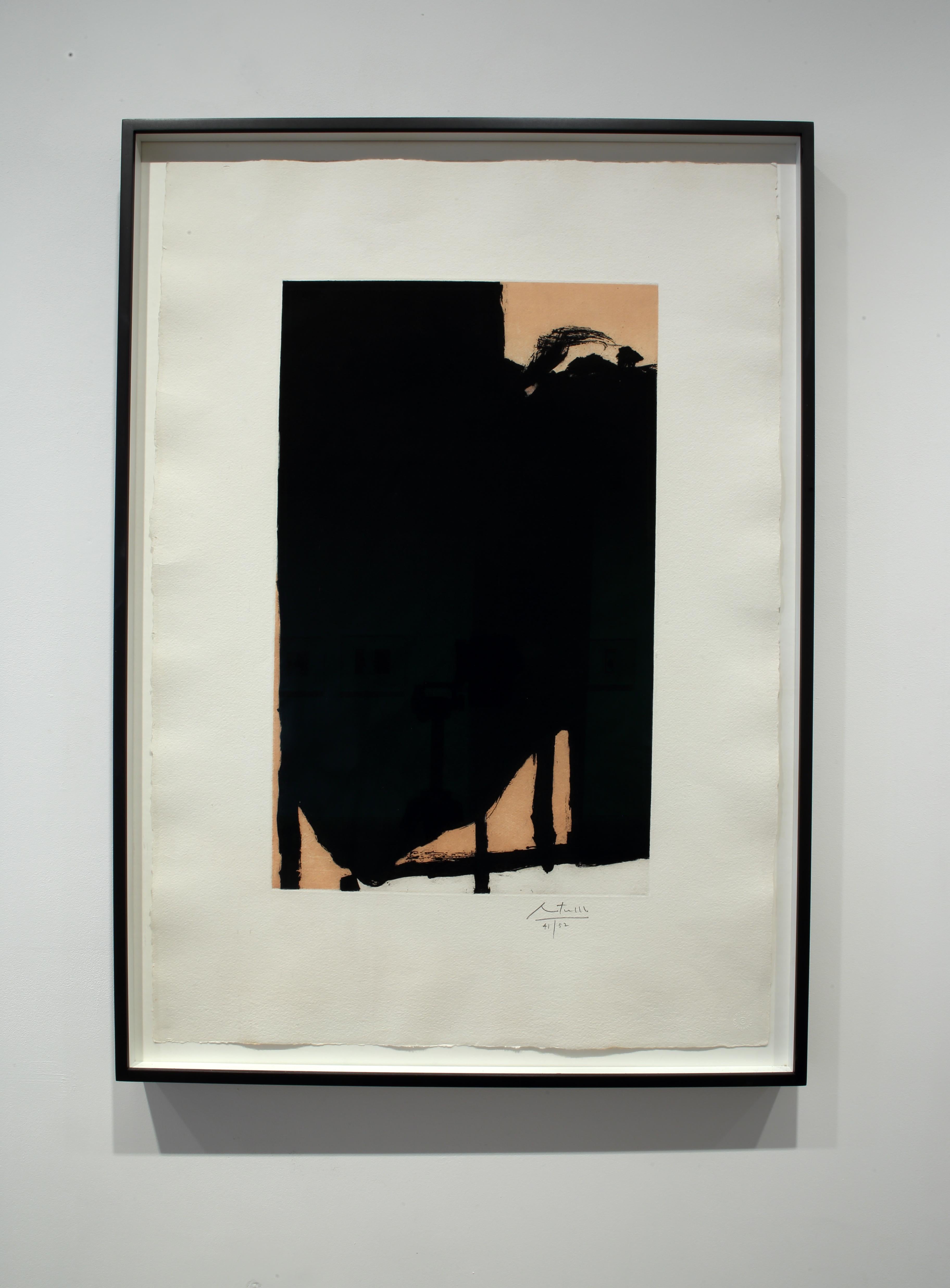 Fragment d'Elegy II - Print de Robert Motherwell