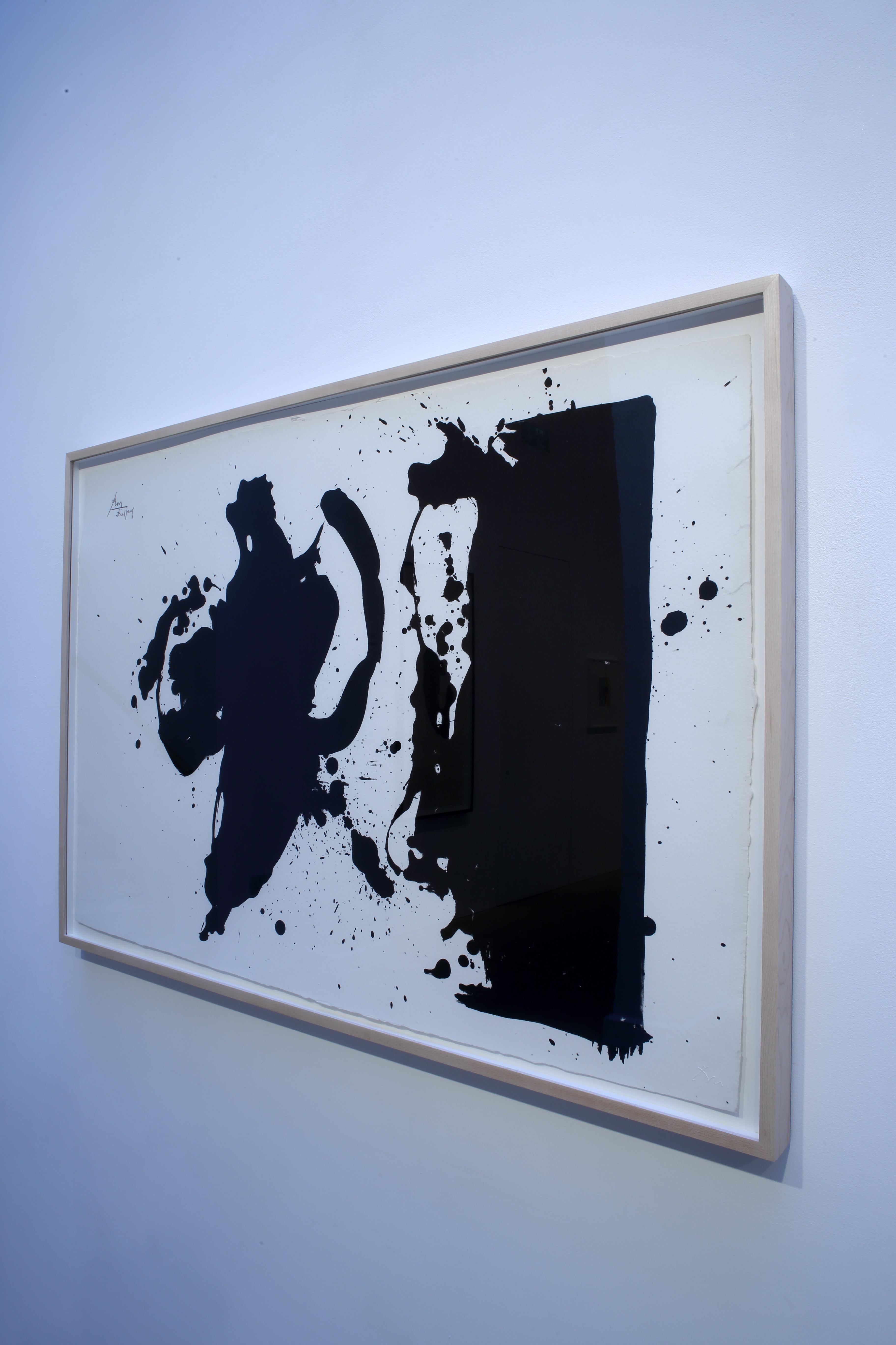 Elegy Study - Gray Print by Robert Motherwell