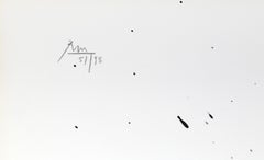 Elegy Study, Lithograph by Robert Motherwell 1979