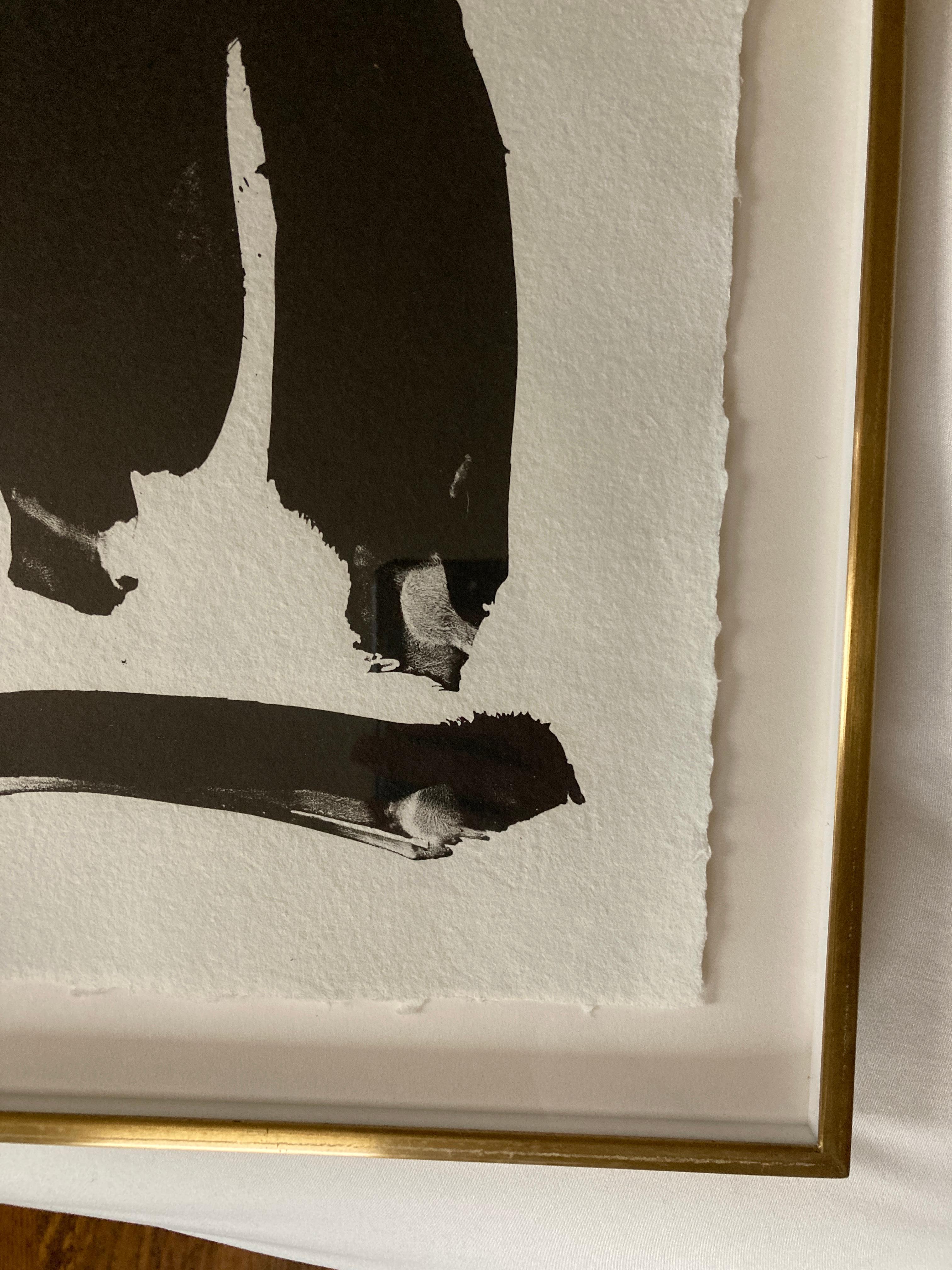 Robert Motherwell 'Eternal Black' Limited Edition Print 2